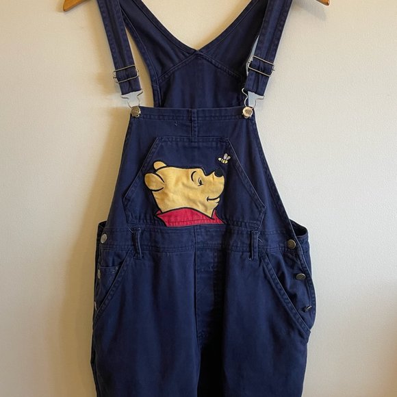 Vintage Disney Winnie the Pooh overalls, Medium - Picture 2 of 7